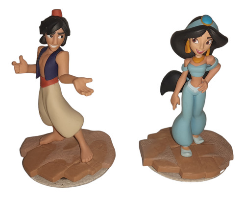 Coleccion De 2 Figuras Disney Infinity Aladdin