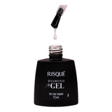 Kit C/ 5 Verniz De Unhas Risqué Diamond Gel Color Top Coat