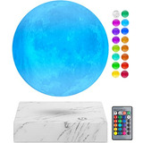 Lámpara Lunar Magnética Flotante Y Giratoria, Luces Led De L