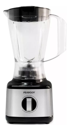 Licuadora Peabody 1.5 L Negra Con Jarra De Plástico Outlet