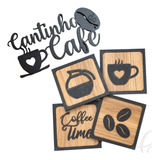 Cantinho Do Café Placa Decorativa Em Relevo Mdf Envio Full