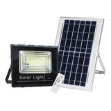 Foco Solar 400w Panel Solar Y Control Remoto Exterior