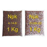 Kit Adubo Fertilizante Npk 20 05 20 + 4 14 8 1 Kg Cada