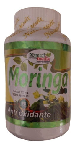 Moringa Antioxidante Por 100 Capsulas - Natural Medix