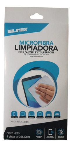 Toalla Seca Microfibra Limpiadora Silimex (reutilizable)