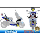 Modena 150 & 175 Italika Vinil Wrap Calcas Kit Stickers 