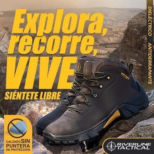 Calzado Senderismo Seguridad Casua Riverline Tactical Hiking