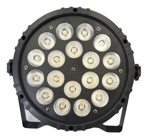 Canhao De Led Parled 18 Leds 15w Rgbwa Dmx Pentaled 5in1