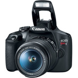 Câmera Canon Eos Rebel T7+ Com Lente Ef-s 18-55mm - C/ Nf-e