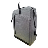 R1020 Mochila Universitaria Porta Notebook Laboral Con Usb