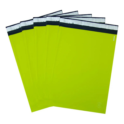 100 Bolsas Sobres Paqueteria Ecommerce 37x48 Cm Verde | MercadoLibre