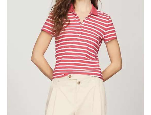 Camiseta Tipo Polo, Tommy Hilfiger Xxs