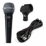 Microfono Vocal Shure Sv 100 Dinamico Con Cable Funda Pipeta