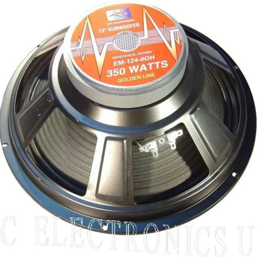 Parlante 12 Pulgadas 350 Watts 8 Ohms