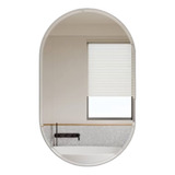 Espejo Biselado Ovalado Pildora 60x80 Baño Diseño Decorativo