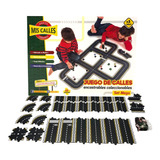 Set Mega Mis Calles De Madera 42pcs Encastres Rompecabezas