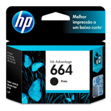 Cartucho Hp 664 Original F6v29ab Black | 3636 | 3776 | 3836