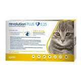 Antiparasitario Para Gatos Revolution Plus De 1,25 A 2,5 Kg 
