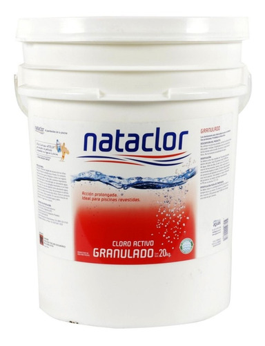 Cloro Granulado Disolución Lenta 20kg Nataclor