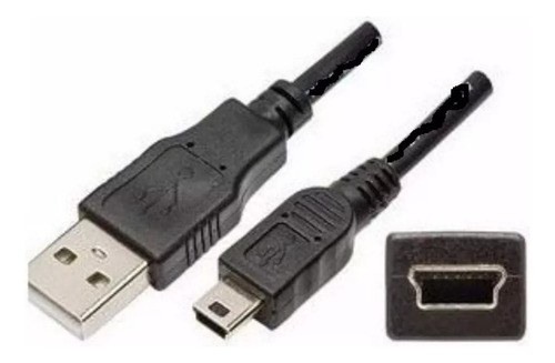 Cabo Usb Para Carregar Controle + Cabo Força Reforçado Ps3