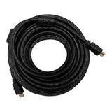 Cable Full Hd 1080p 20 Mts Dorados 3d Pc Xbox Ps3 Ps4