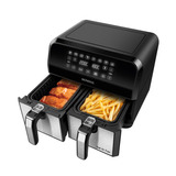 Fritadeira Air Fryer Dual Duplo Afd-01-bi Cesto 8l Mondial Cor Preto 110v