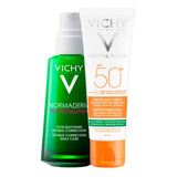 Vichy Combo Normaderm Tratamiento Capital Soleil Matificante