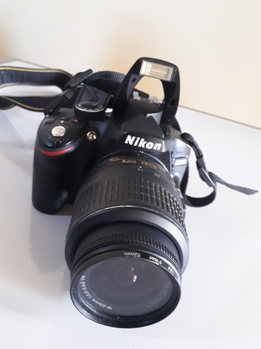 Máquina Fotográfica Nikon D3200 Com 2 Baterias 