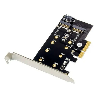 Tarjeta Pci-e Adaptadora Ssd M.2 Nvme Ngff Xm-pex4-m2mb Kt