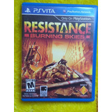 Resistance: Burning Skies Jogo De Ps Vita 