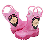 Bubble Gummers® Bota Lluvia Niña Impermeable Fiusha 13-21