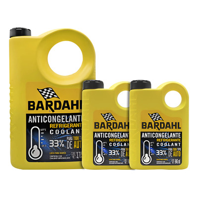 Kit 6 Litros Anticongelante Refrigerante Bardahl Coolant | MercadoLibre