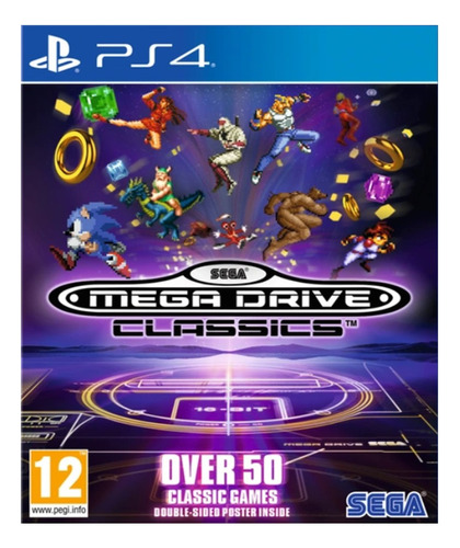 Sega Megadrive Classic Ps4 Eur Fisico Sellado / Mathogames