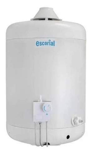 Termotanque Escorial 45 Lts Mg Carga Superior Color Blanco