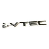 Emblema I- Vtec Letras Aluminio Honda Civic Jdm Adherible