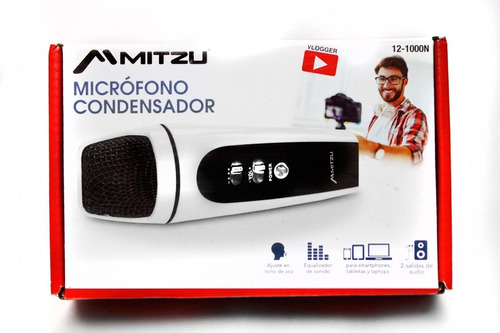 Microfono Condensador Conviertete En Vlogger Android/ios