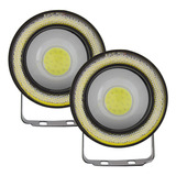 2 Faros Ojo De Ángel Niebla Blanco 3 Pulgadas 10w Tunelight