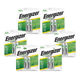 Pilas Recargables Energizer 2aa X6 Und (12 Pilas)