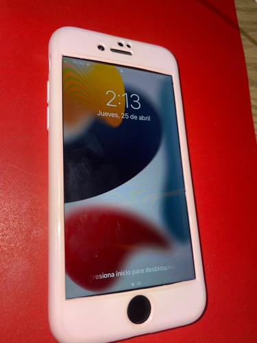 iPhone 7 Plus 32 Gb Negro Mate + Forro Rosa Incluido
