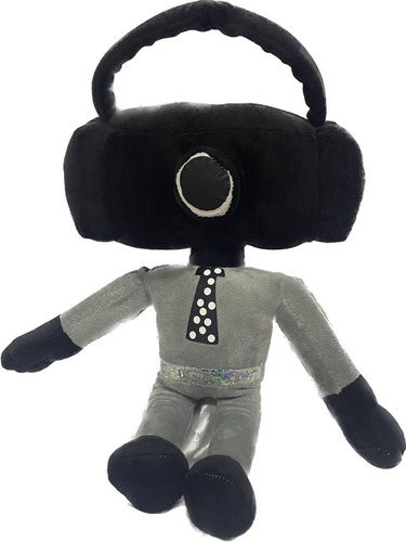  Peluche Skibidi Toilet Bocina Man Gris 35 Cm