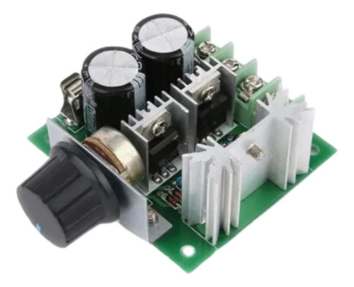 Controlador Pwm  12v A 40v 10a Motor Dc Knob Plástico/nf