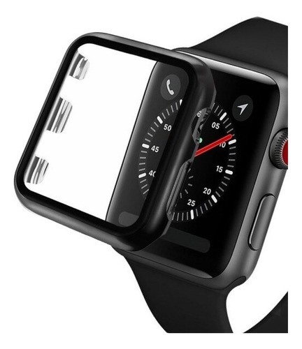 Funda De Lujo Con Proteccion En Pantalla 9h Para Apple Watch