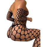 Sexy Bodystocking Lencería Erótica Malla Babydoll 