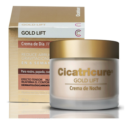 Crema Cicatricure Facial Gold Lift Noche 50gr