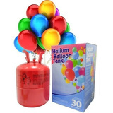 Garrafa De Helio Con Globos Y Cintas!!!