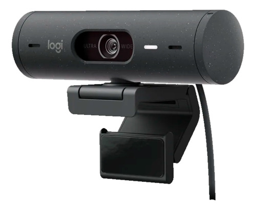 Webcam Camara Web Logitech Brio 500 Full Hd 1080p Grafito