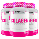 3x Colágeno Hidrolisado - 100 Capsulas - Brn Foods