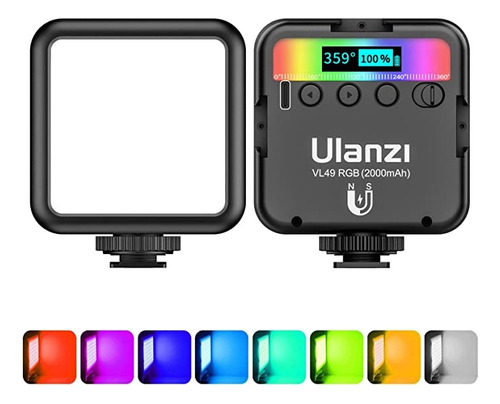 Luz Rgb Multicolor Led Fotografía Video Portable Bateria