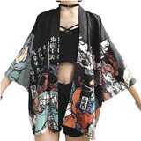 Kimono Pareo Mujer Elegante Y Casual Kawaii