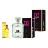 Kit 2 Perfume Feminino Db Amakha Paris 100ml Happiness 15ml